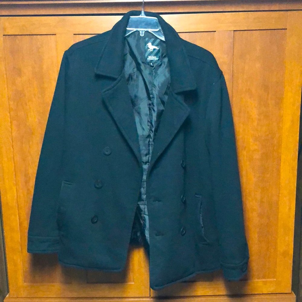 Modern Amusement Black Womens Coat